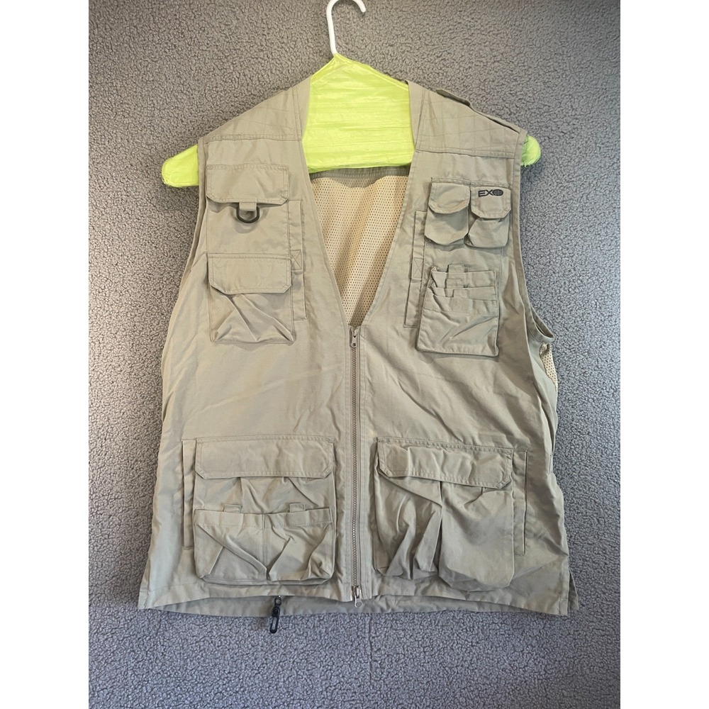 ExOfficio  Lightweight Fishing Hiking Vest Insect Shield Size Etra  Large